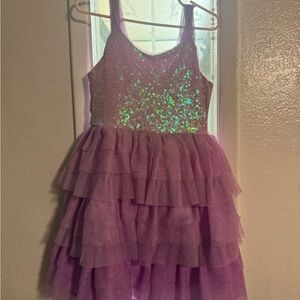 Target Glittery Lavender Kids Easter Dance